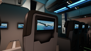 iniBuilds A310 | Microsoft Flight Simulator 40th Anniversary Trailer Custom Welcome Screen IFE thumbnail 5
