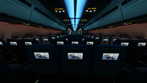 iniBuilds A310 | Microsoft Flight Simulator 40th Anniversary Trailer Custom Welcome Screen IFE thumbnail 3