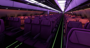 iniBuilds A310 | Thai Airways A310 Cabin with IFE thumbnail 2