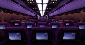 iniBuilds A310 | Thai Airways A310 Cabin with IFE thumbnail 1