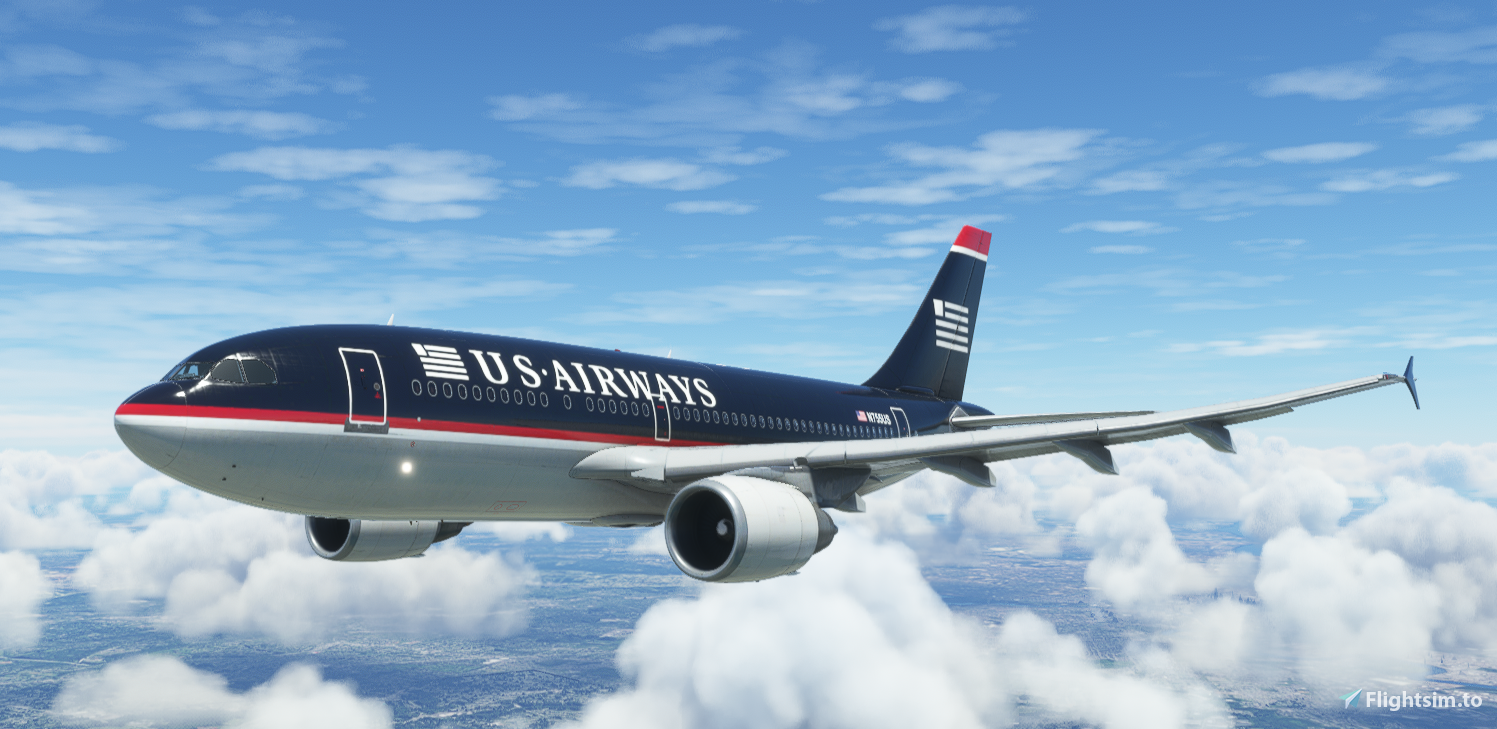 iniBuilds A310 - US Airways (old livery) [Fictional] - MSFS Add-on ...