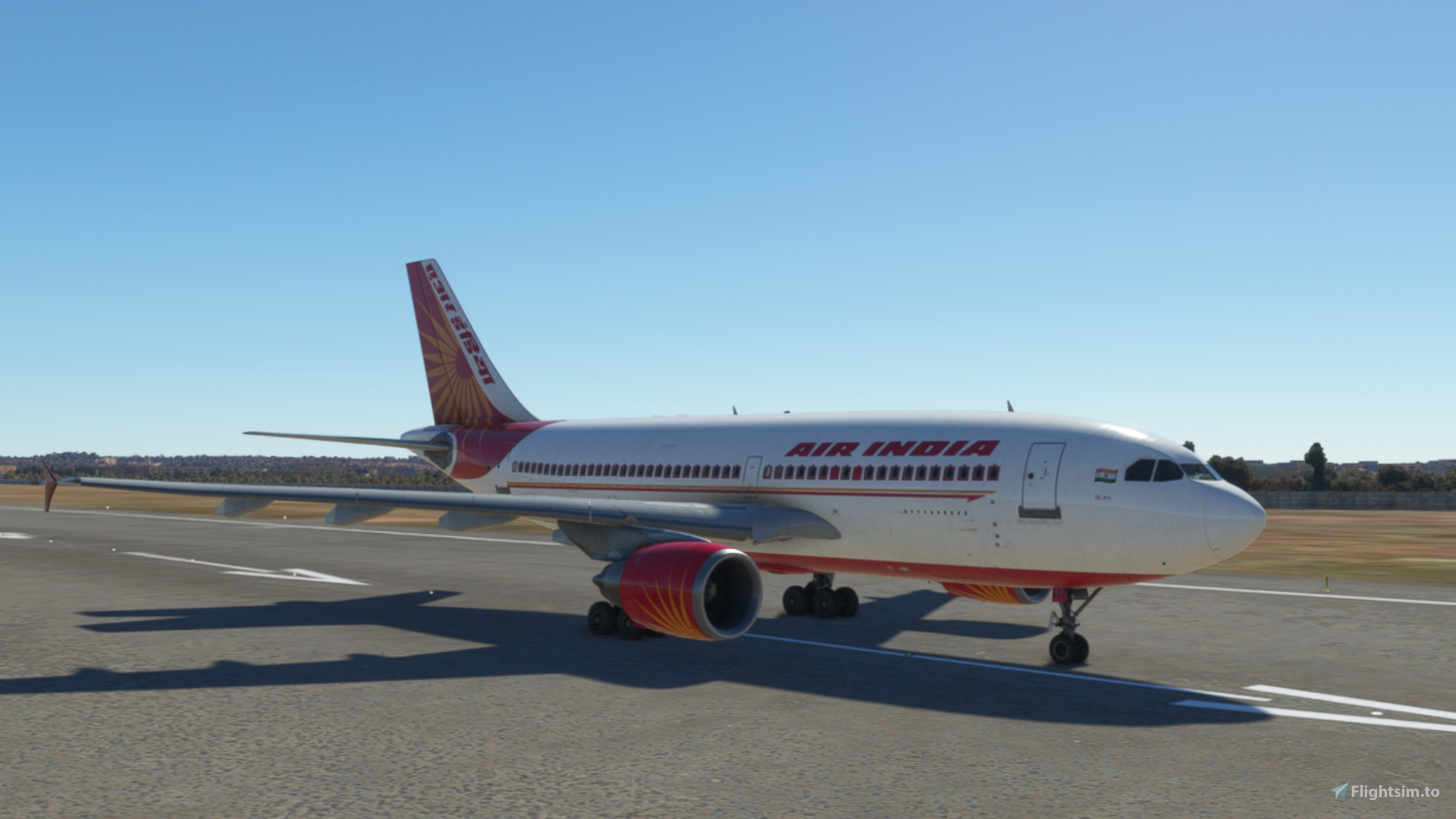 iniBuilds Airbus A310-300 Air India VT-EJJ dla Microsoft