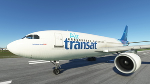 iniBuilds Airbus A310-300 Air Transat Welcome Livery C-GLAT thumbnail 4