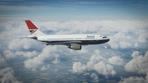 iniBuilds Airbus A310-300 British Airways Retro Livery
