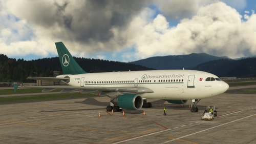 iniBuilds Airbus A310-300 Domodedovo Flight Livery