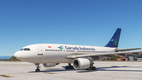 iniBuilds Airbus A310-300 Garuda Indonesia PK-GAT (Fictional) [4K]