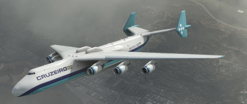 iniBuilds Antonov An-225 Cruzeiro do Sul (CRZ)