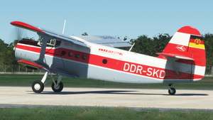 Interflug Antonov An-2 "DDR-SKD" 4K thumbnail 1