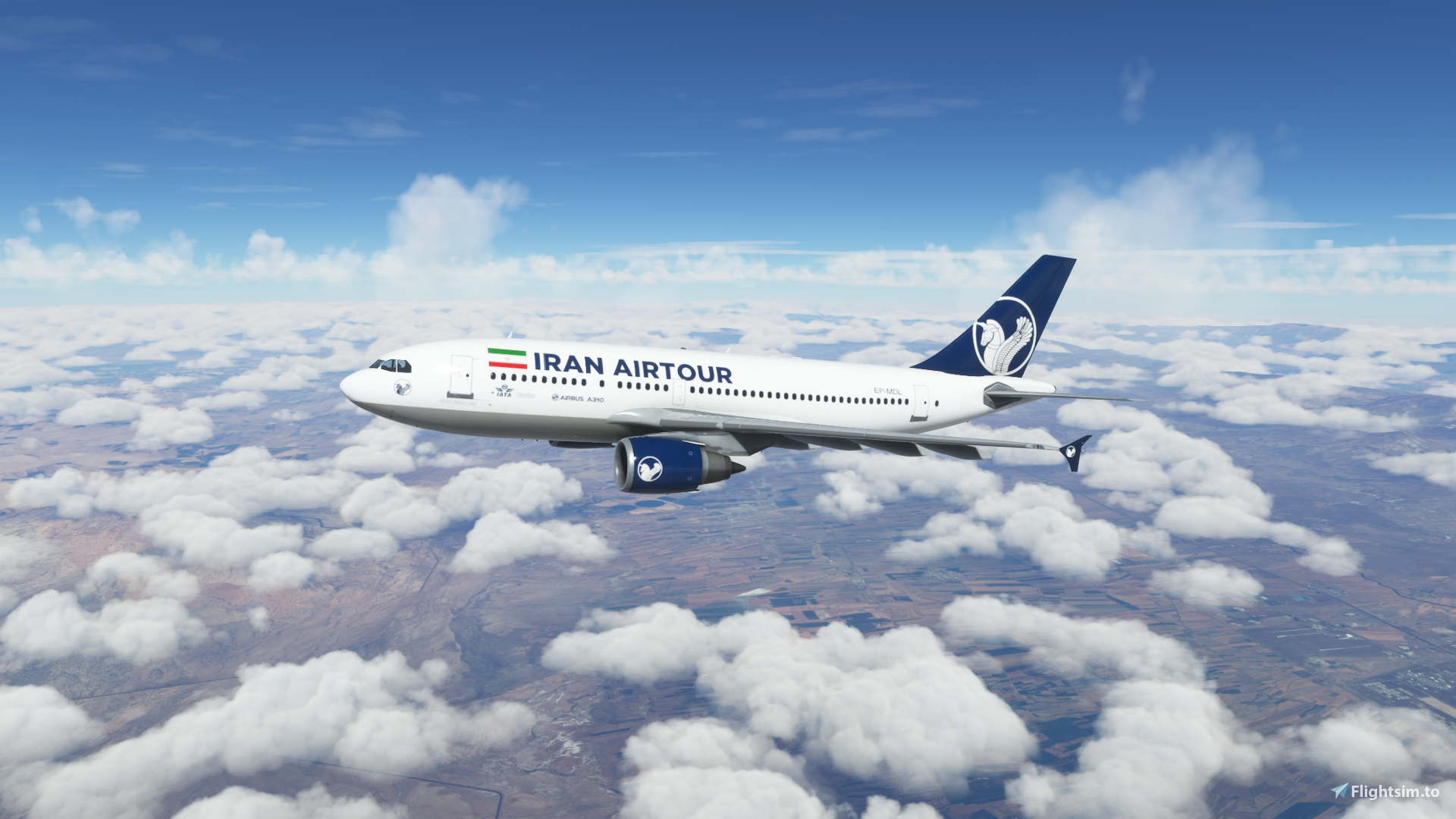 Iran Airtour (EP-MDL) Airbus A310 - 8K - Image 1