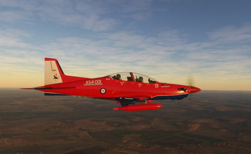 IRIS - Pilatus PC-21 RAAF A54-001 Current active livery.