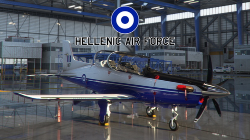 Iris Simulations - Pilatus PC-21 Hellenic Air Force #017 (Fictional)
