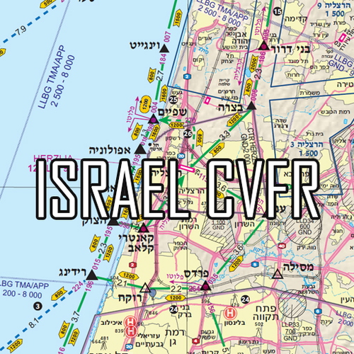 Israel CVFR Waypoints