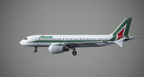 ITA Airways Old Alitalia Fleet (EI-DTG EI-DTH EI-IKL I-BIKO) - Fenix A320 8K