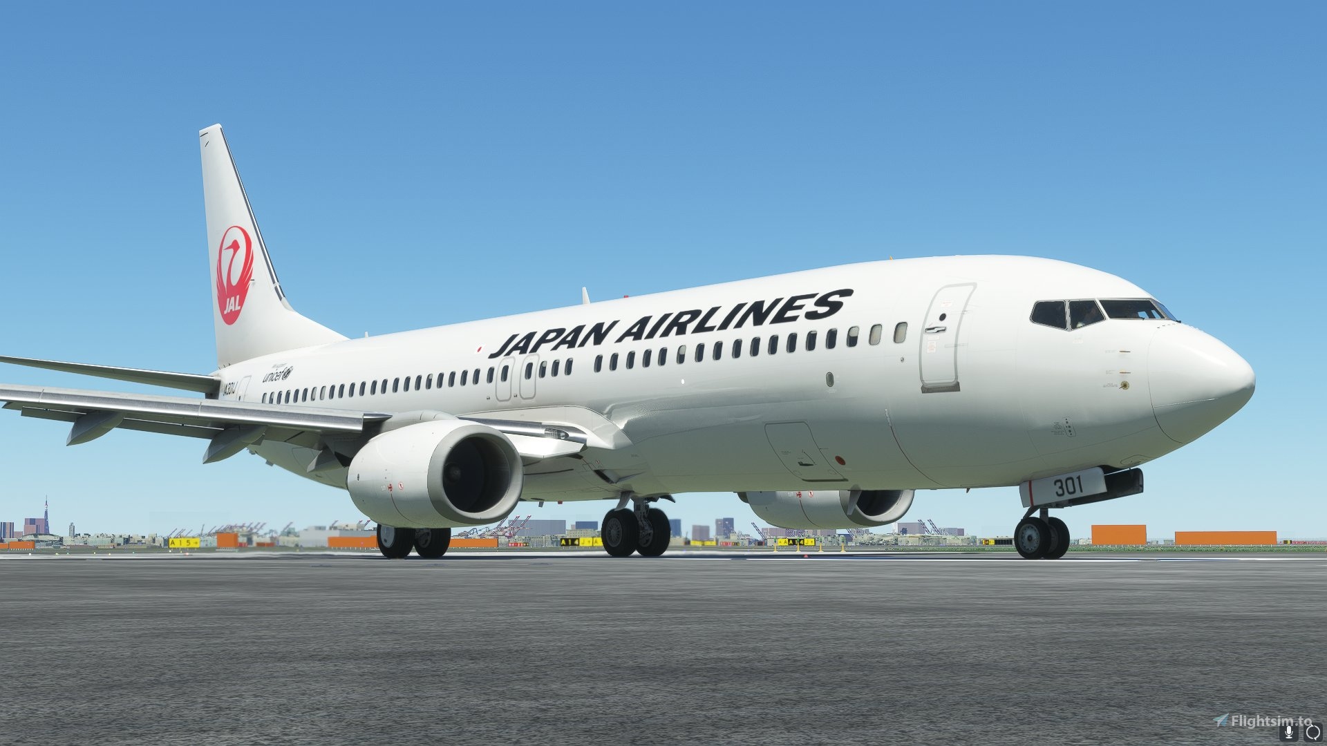 JAPAN AIRLINES (JA301J) for Microsoft Flight Simulator | MSFS
