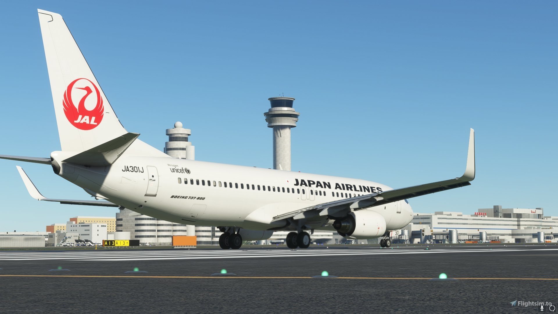 JAPAN AIRLINES (JA301J) » Microsoft Flight Simulator
