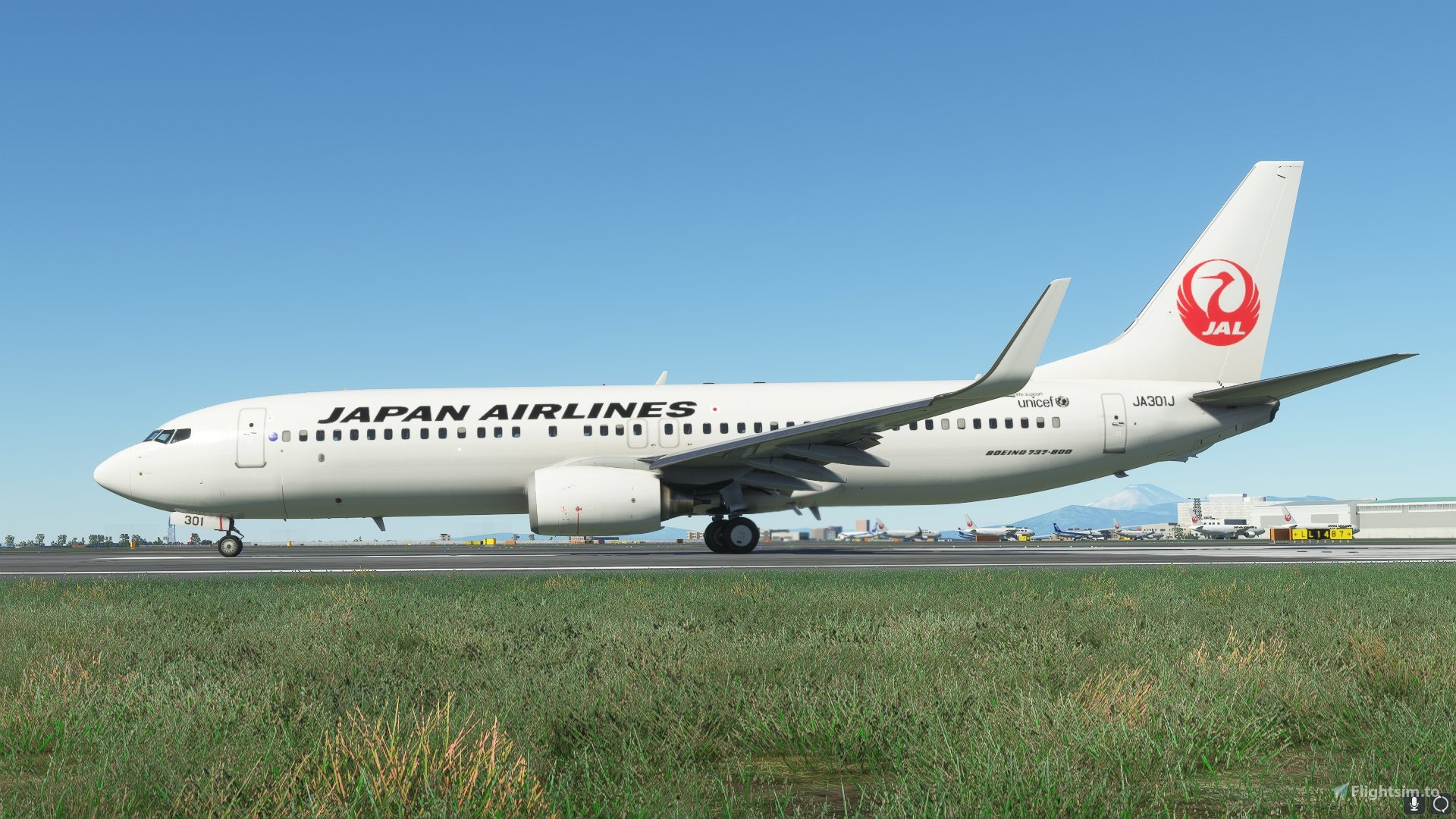 JAPAN AIRLINES (JA301J) » Microsoft Flight Simulator