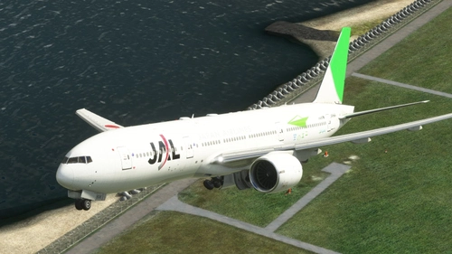 Japan Airlines 777-200 JA8984 EcoJet (Circa 2008-2011)