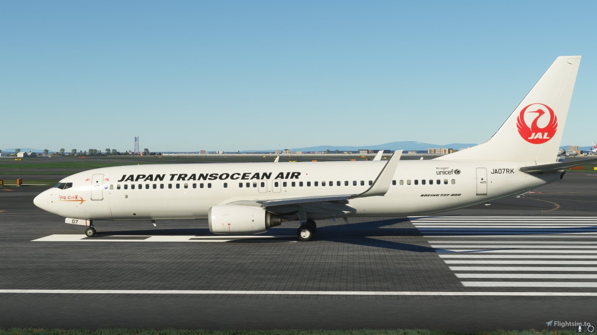 JAPAN TRANSOCEAN AIR (JA07RK) for Microsoft Flight Simulator | MSFS
