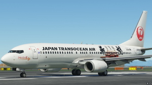 JAPAN TRANSOCEAN AIR (JA08RK) "Shuri-jo Caste" thumbnail 3