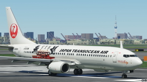 JAPAN TRANSOCEAN AIR (JA08RK) "Shuri-jo Caste" thumbnail 2