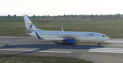 Jet Time "2016 livery" "OY-JZK" PMDG B737-800