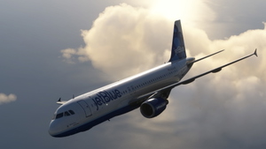 JetBlue Blueberries | Fenix Simulations A320 | AIRFRAME + CABIN thumbnail 8