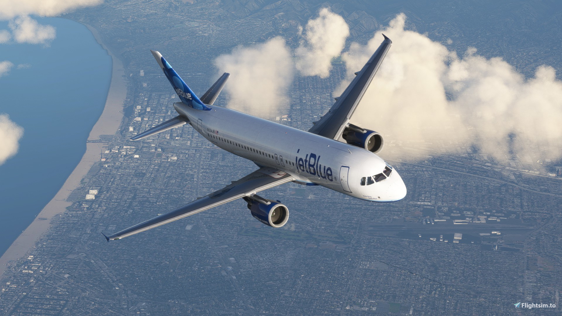JetBlue Blueberries | Fenix Simulations A320 | AIRFRAME + CABIN - Image 2