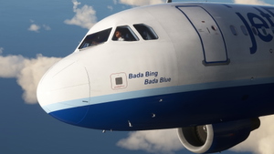 JetBlue Blueberries | Fenix Simulations A320 | AIRFRAME + CABIN thumbnail 7