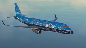 JetBlue "Blueprint" - FlightSim Studios E-175 thumbnail 2