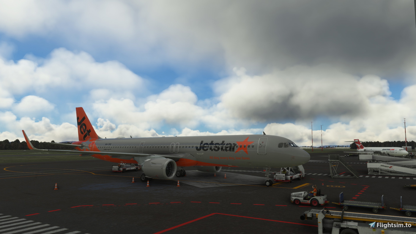 Jetstar LatinVFR A321 Neo LR VH-OFQ 对于 Microsoft Flight Simulator | MSFS