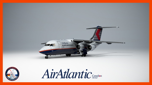 JF BAe 146-200 Livery "AirAtlantic C-FHAX