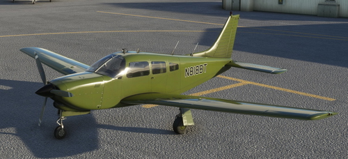 JF PA-28 Turbo Arrow III Army Green
