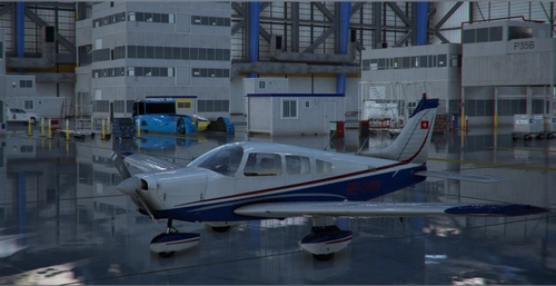 JF PA28 Warrior HB-PBV Motorfluggruppe Fricktal