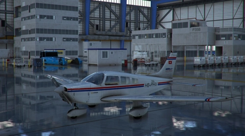 JF PA28 Warrior HB-PHV Aero Locarno