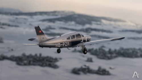 JF PA28 Warrior II - HB-PZR / HB-PZS - Aeroclub Genève