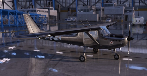 JPLogistics Cessna 152 Bare Metal 24 skin