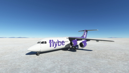 Just Flight BAe-146-300 Flybe 'New Livery'