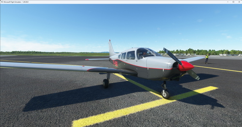 Just Flight PA-28 Warrior II TI-BBI