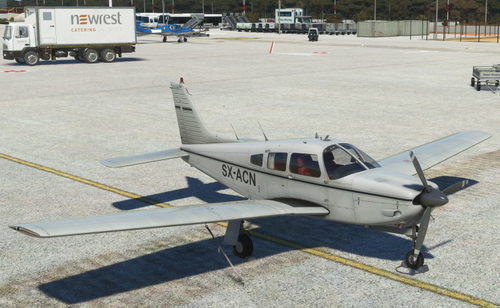 Just Flight Piper Arrow III SX-ACN