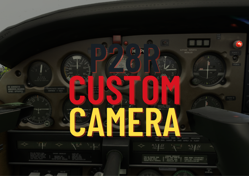 Just Flight Piper PA28R Arrow III  - Custom Views