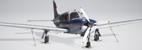 JustFlight PA-28 F-HHAA 2020