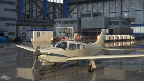 JustFlight PA28 - White Livery (all versions)