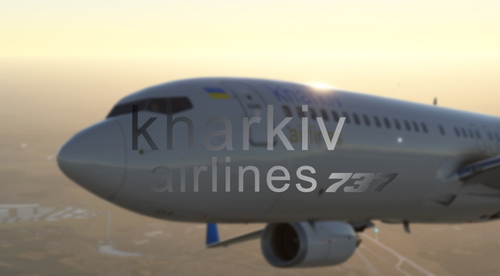 Kharkiv Airlines I UR-CLR [4K] I PMDG 737-800