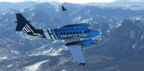 King AIr 350i - ThePilotClub livery