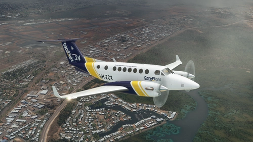 King Air - CareFlight (Asobo and Blacksquare)