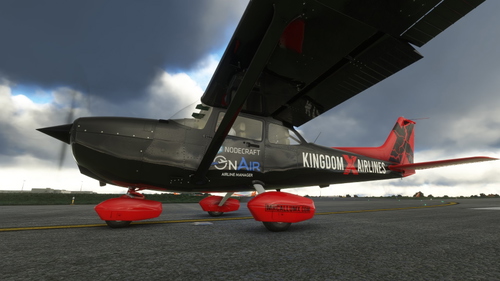 Kingdom X Airlines "Debut" Livery 8K | Cessna 172 | CallumXG