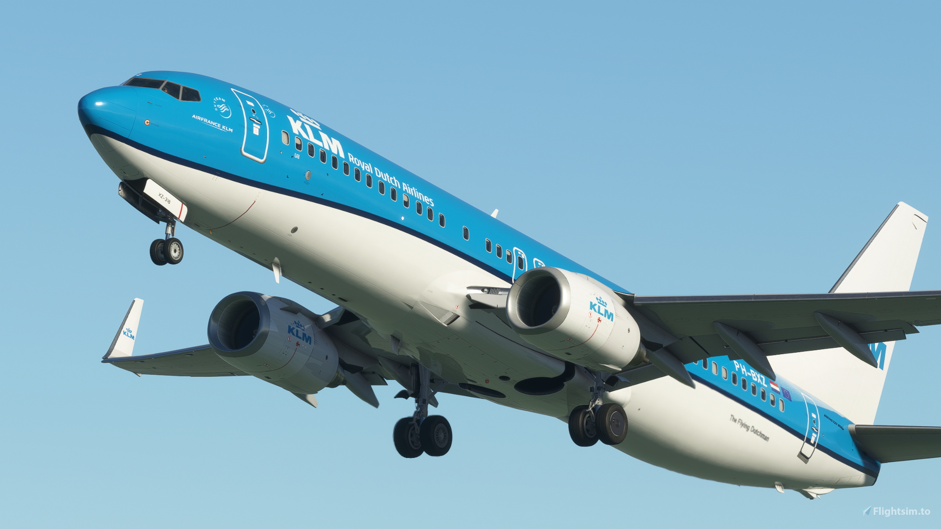 KLM 737-800 (PH-BXW)_(PH-BXZ) for Microsoft Flight Simulator | MSFS