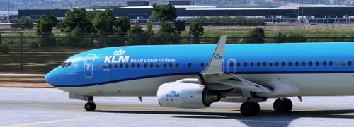 KLM 737-8K2 mini pack