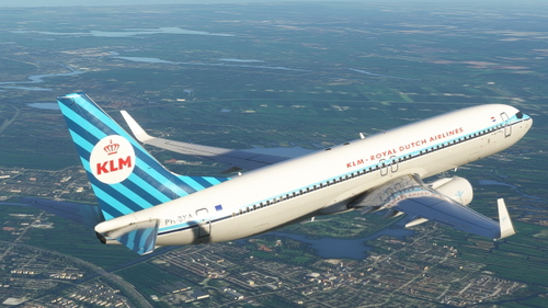 KLM Royal Dutch Airlines "95 Years" PH-BXA