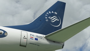 KLM Royal Dutch Airlines (PH-BXO 'Skyteam') - PMDG 737-900 thumbnail 8